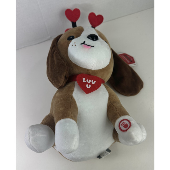 Hallmark Singing Puppy Dog I Like Big Hugs 2 Baby Got Back Plush 12" Musical EUC - Picture 7 of 11